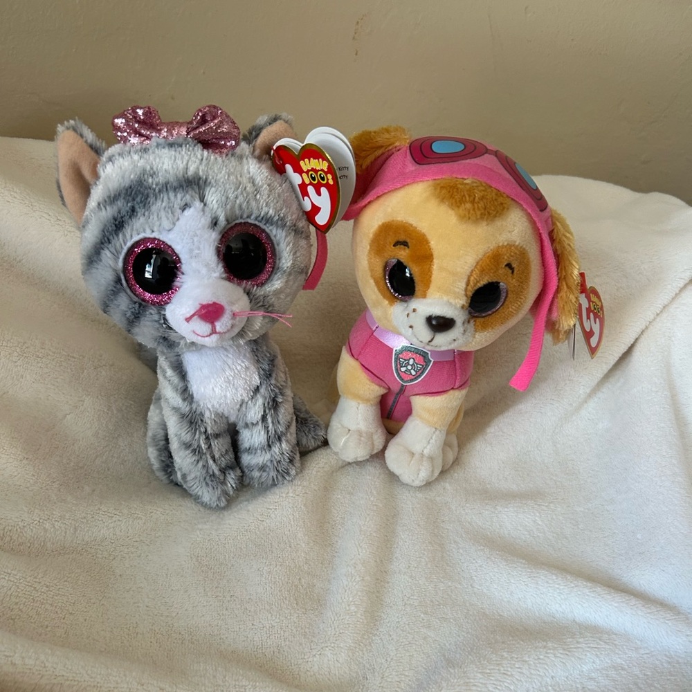 Ty Beanie Boos Kiki and Skye